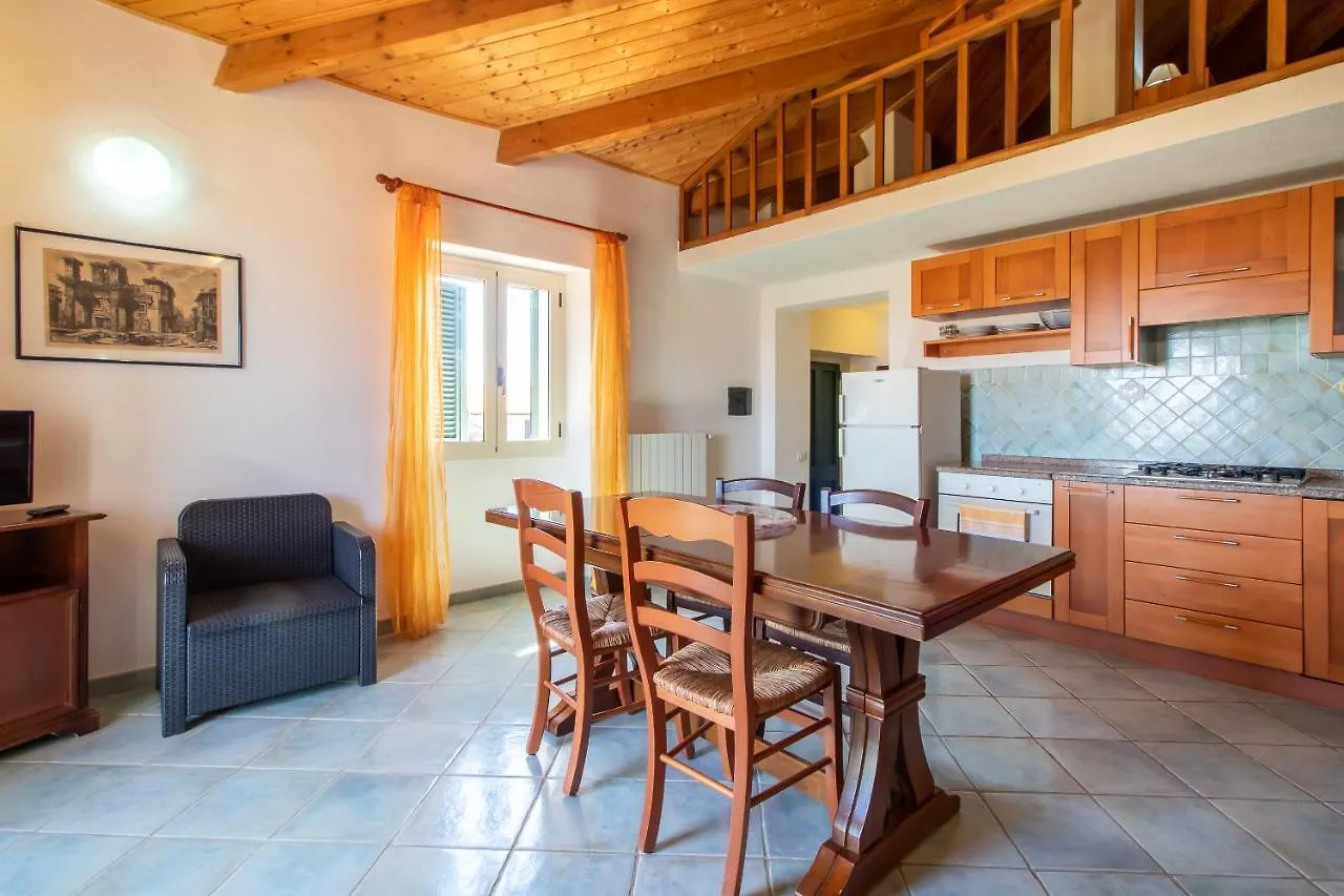 Apartmán Elisa Vista Mare Capo Testa Itálie